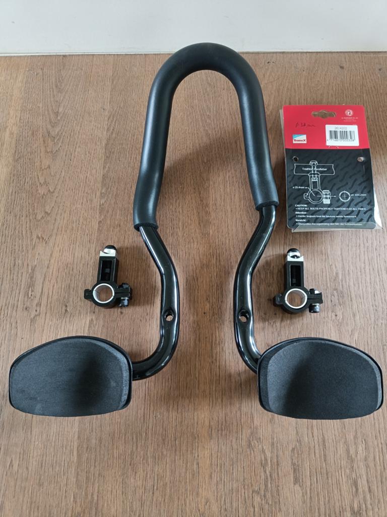 Nieuw triathlon opzetstuur (stuur 25.4mm, met ring 22,2mm), Ophalen of Verzenden