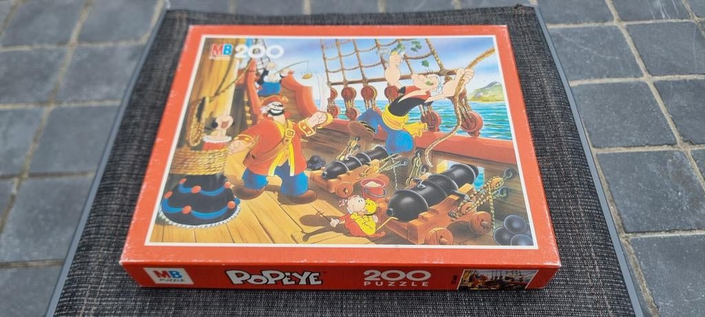 Puzzel Popeye 200 stukken, Enlèvement ou Envoi, Plus de 50 pièces
