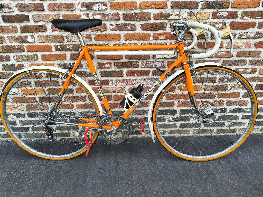 Retro koersfiets, Vélos & Vélomoteurs, Vélos | Ancêtres & Oldtimers, Enlèvement, Frein sur jante