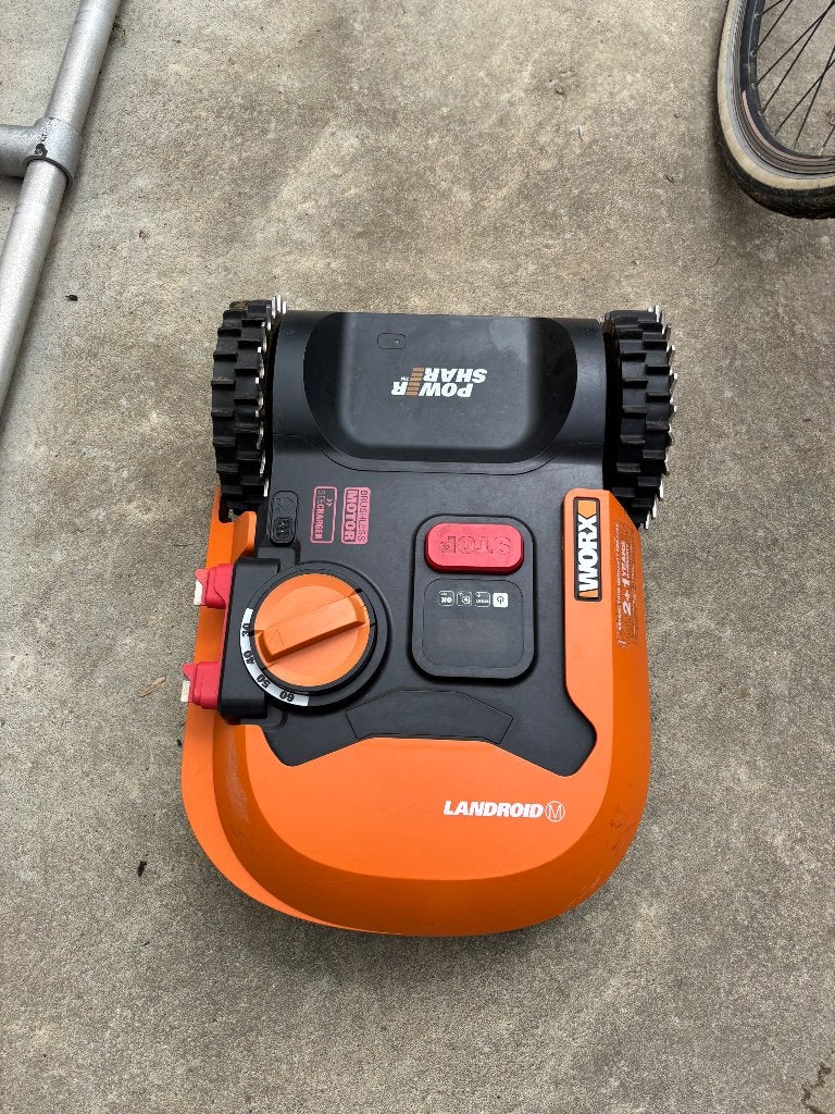 Robotgrasmaaier landroid worx m500, Worx, Moins de 20 cm, Enlèvement, Utilisé