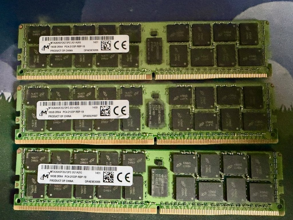Micron 16GB DDR4 2133Mhz ECC (Ongebruikt), Enlèvement ou Envoi, DDR4, 16 GB, Serveur