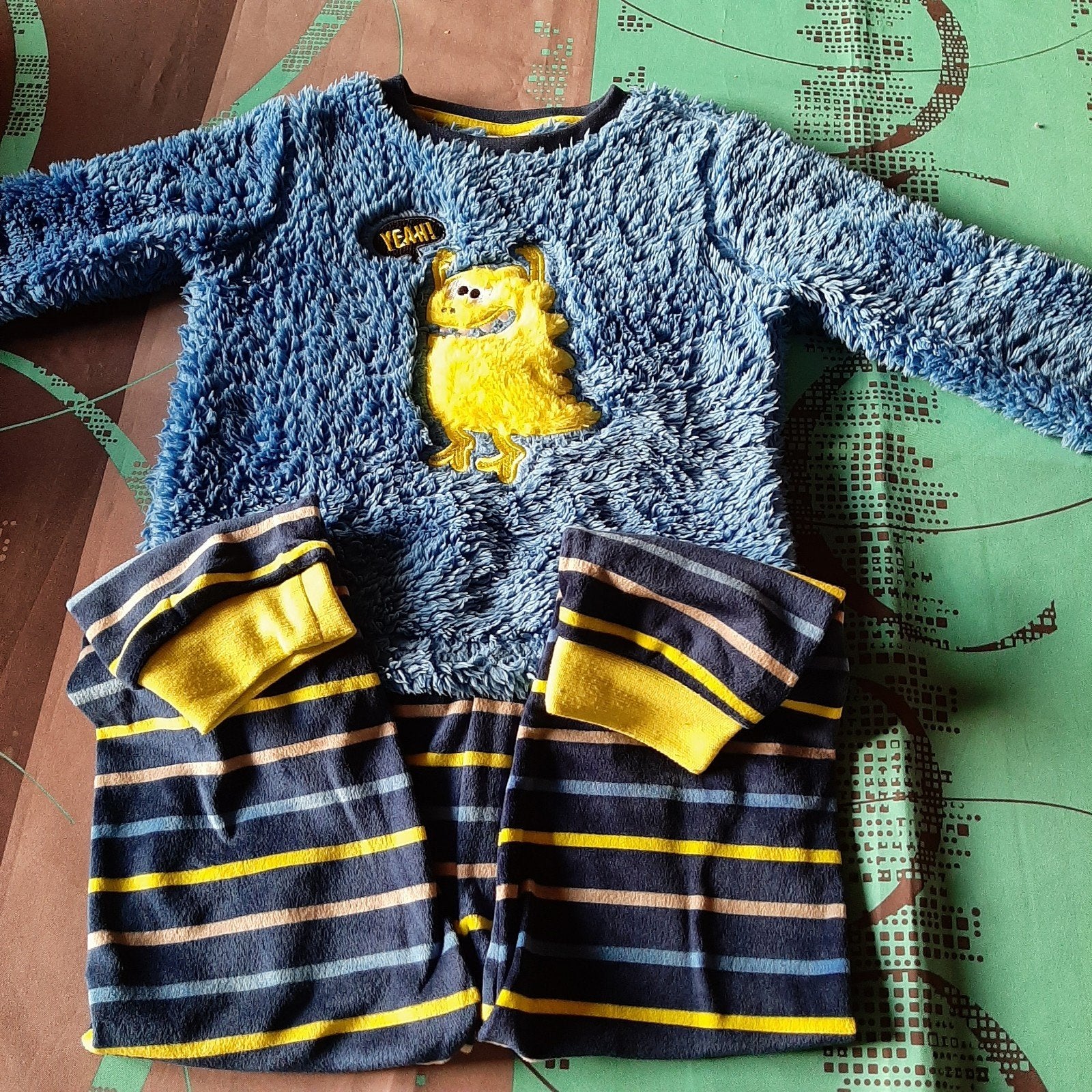 Winterpyjama mooie staat 98/104 , 3€, Enfants & Bébés, Enlèvement