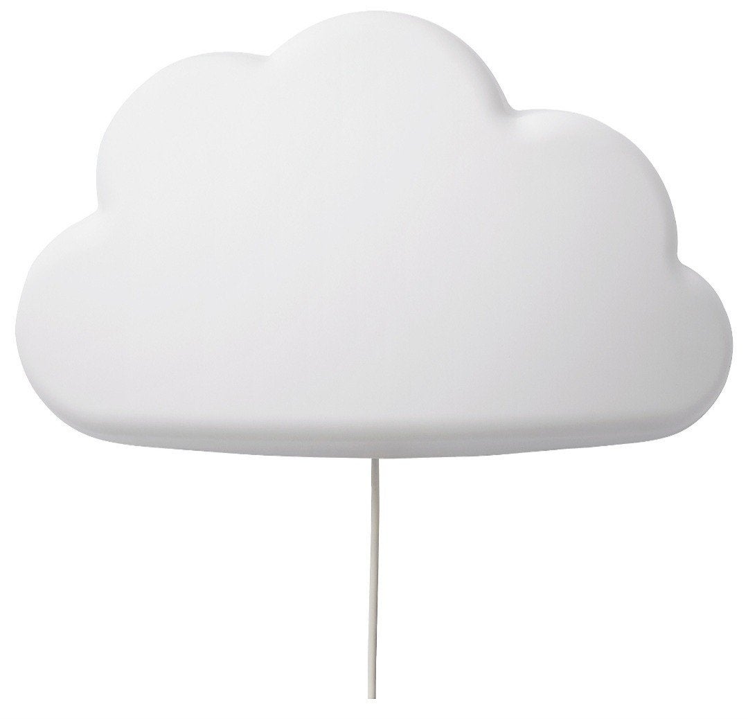 IKEA UPPLYST led-wandlamp wolk wit NIEUW (2 stuks), Ophalen, Nieuw, Wit, IKEA