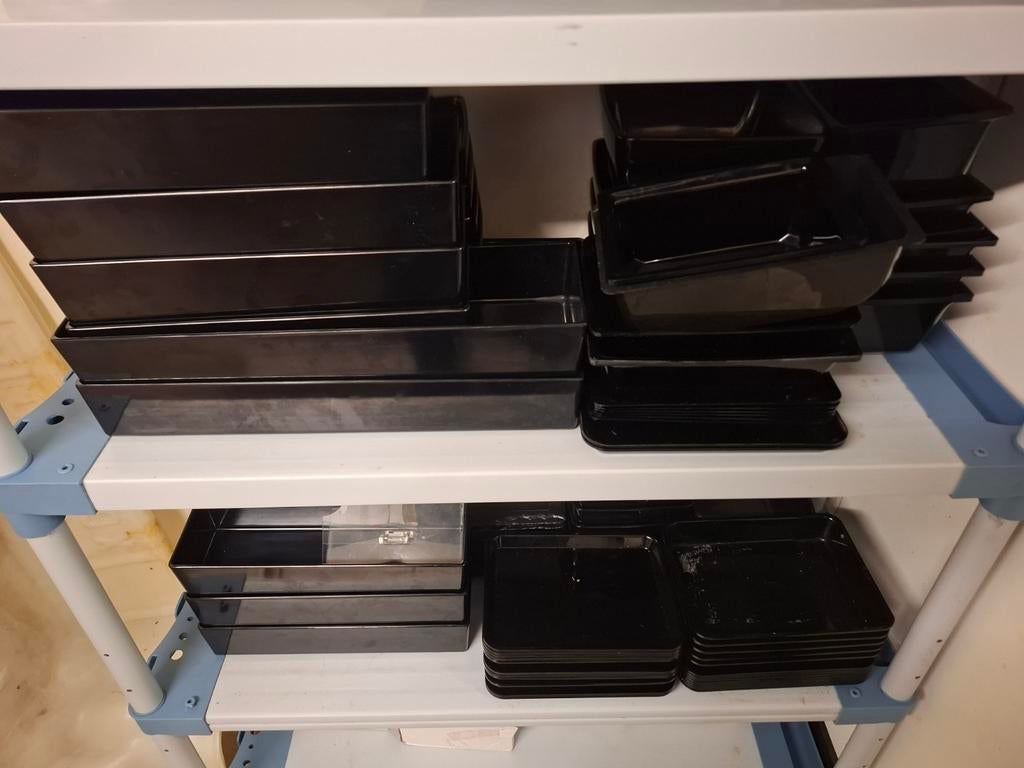 Diverse potten 1x gebruikt, Enlèvement