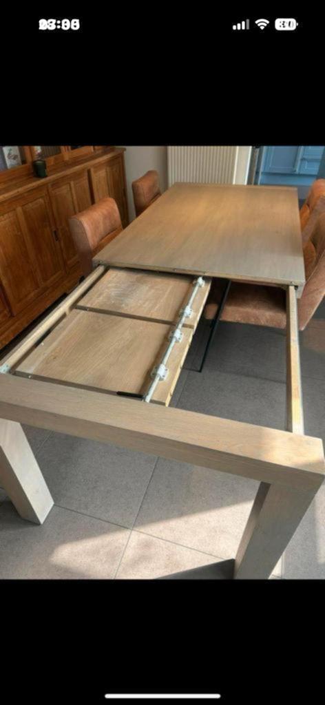 Uittrekbare eettafel, Huis en Inrichting, Ophalen