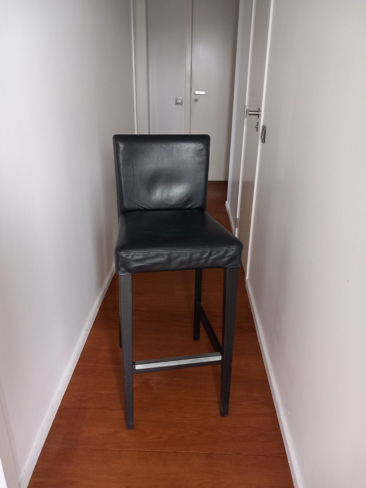 Stoel Bergmund Ikea leren barkruk, Ophalen, Leer