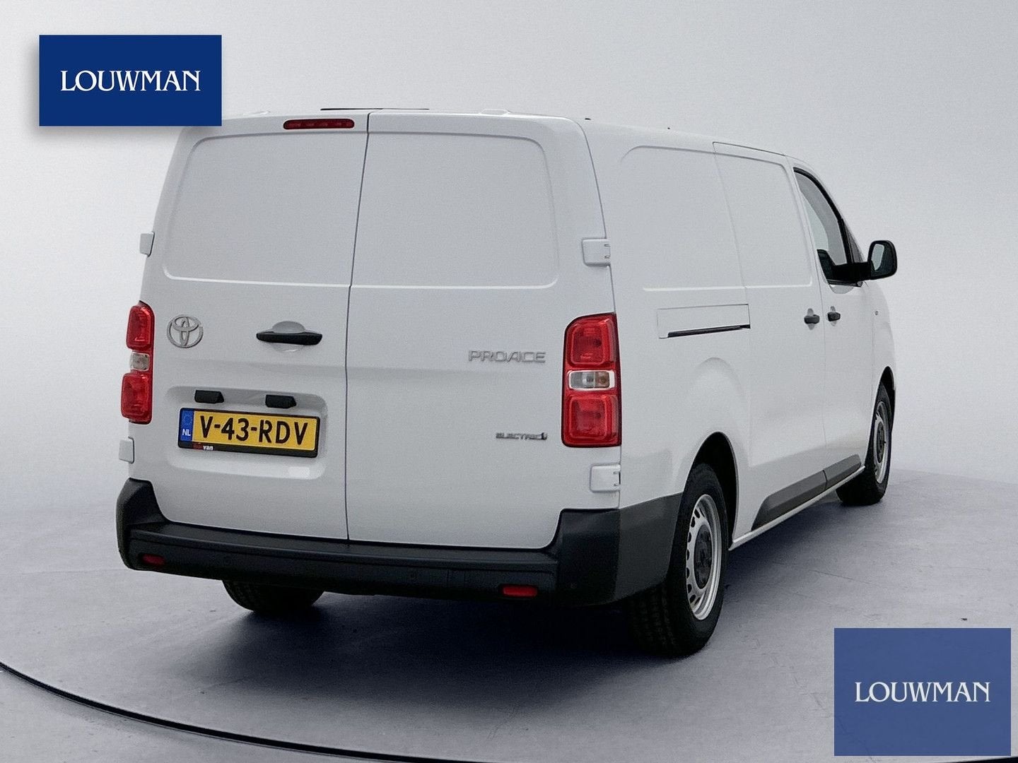 Toyota PROACE Electric Worker Comfort Standard Range L2 50 k, Auto's, Automaat, Parkeersensor, Wit, Toyota