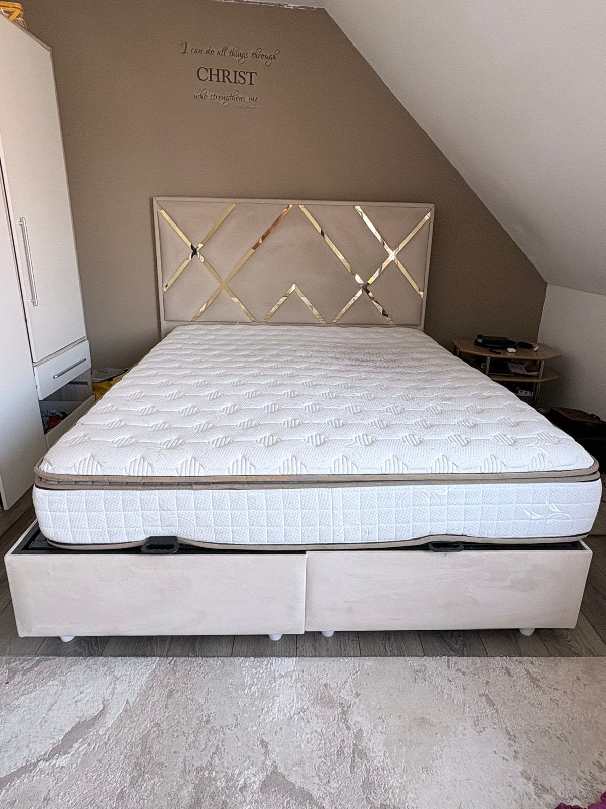 Tweepersoonsbed, Ophalen, Zo goed als nieuw, Tweepersoons