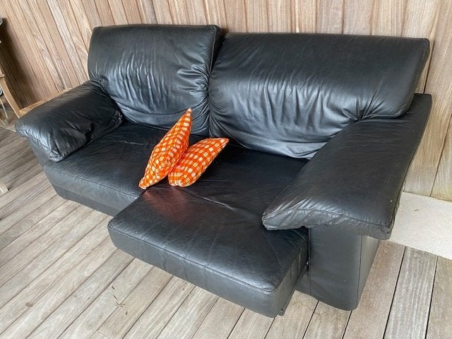 Divan 3 personen, Maison & Meubles, Canapés | Salons, 200 à 250 cm, Banc droit, Enlèvement, Utilisé
