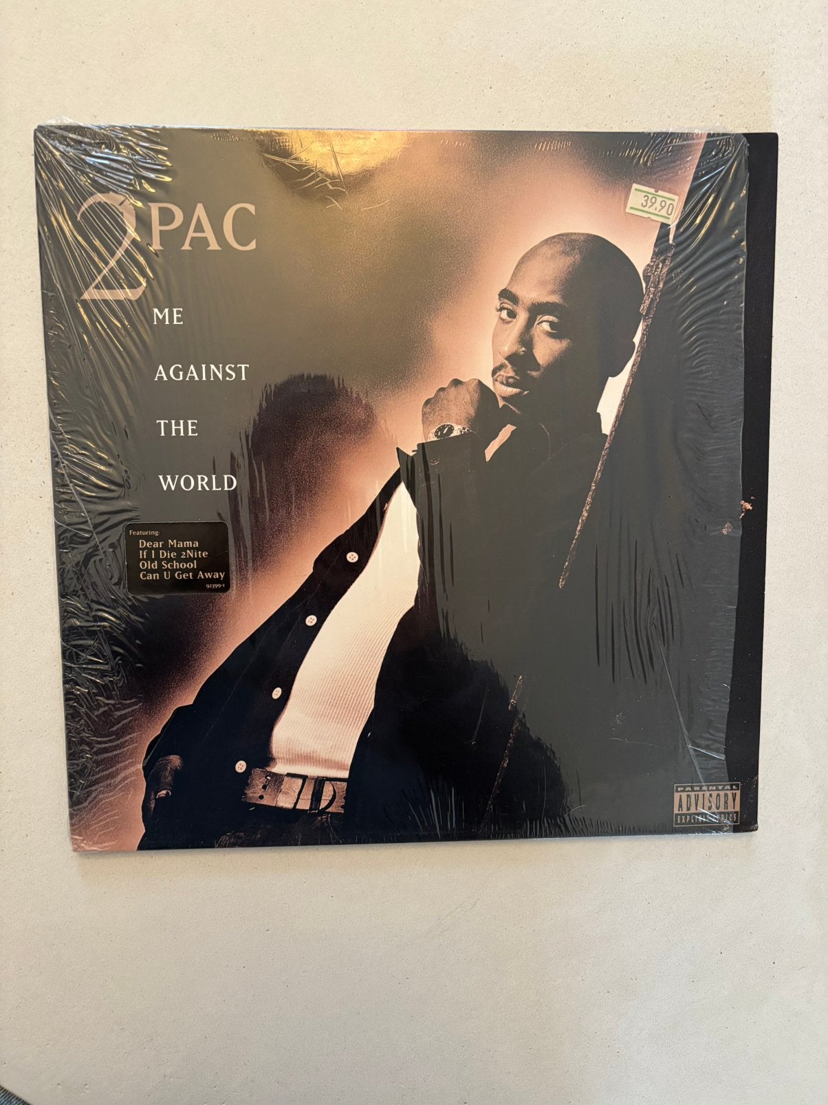 Lp 1995 US 2pac - me against the world origineel!! Vinyl nm!, Ophalen of Verzenden, Zo goed als nieuw, LP