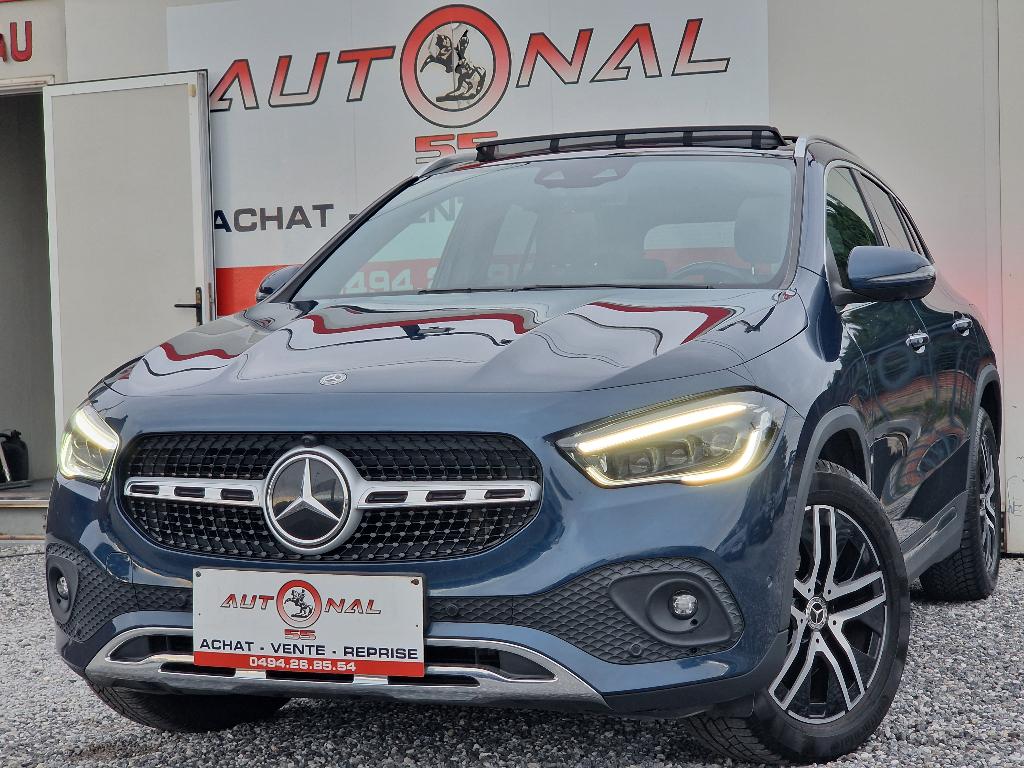 Mercedes GLA 200*1 HOOFDKOFFER* GPS* COCKPIT* ZONNEDAK, Auto's, Mercedes-Benz, Automaat, 4 cilinders, Blauw, Bedrijf
