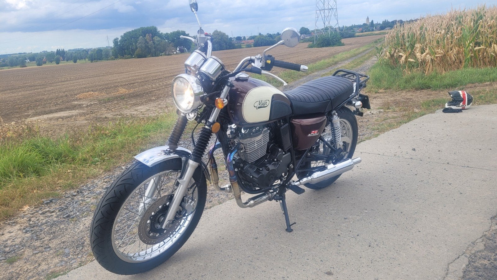 Mash Five Hundred Bwj. 11/2018 9500 km, Motos, Motos | Mash, Particulier, Naked bike, 12 à 35 kW, 1 cylindre, ABS, Manuelle, Occasion
