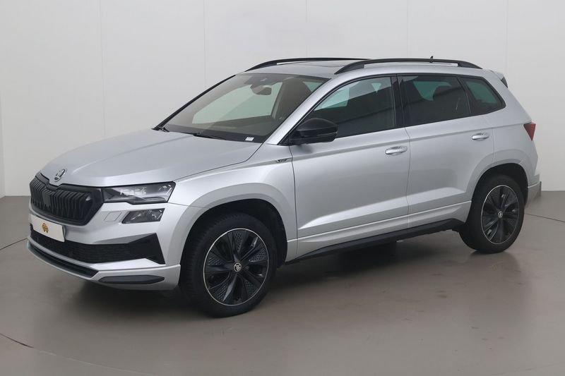 Skoda Karoq 1.5 tsi act sportline dsg 150 AT, Autos, Entreprise, Autre, Noir, 5 places