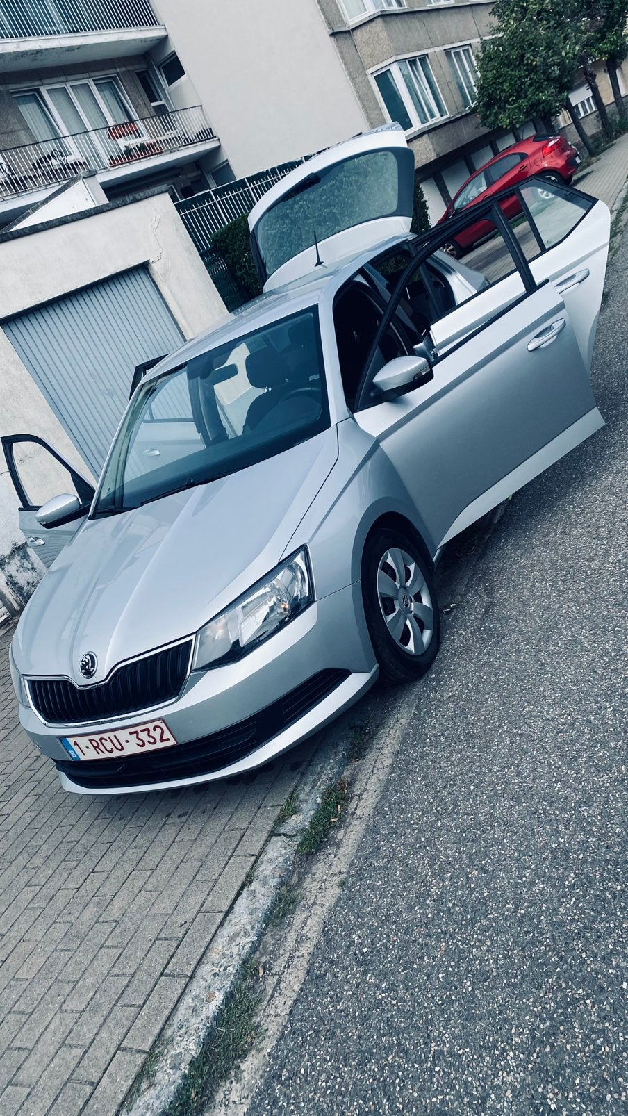 Skoda fabia 1.0 cc essence /2017/airco/ très propre, Ophalen, Skoda