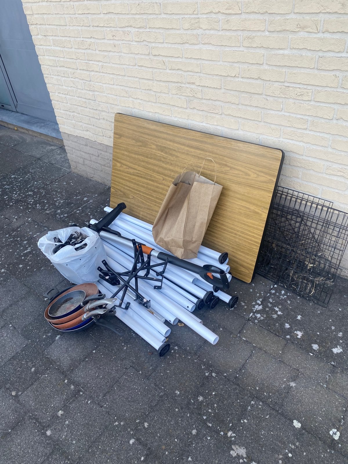 Gratis oud ijzer op te halen Geel., Doe-het-zelf en Bouw, Metalen, Ophalen, Gebruikt, IJzer