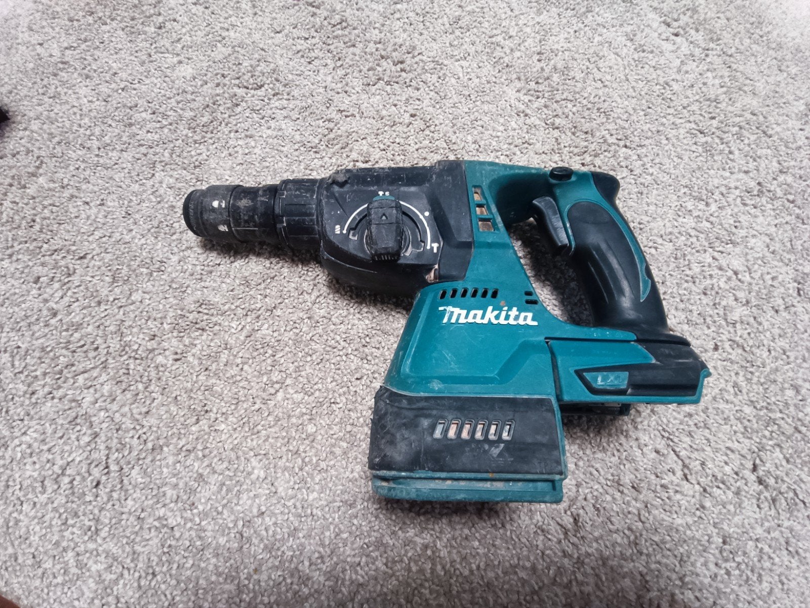 Makita DHR243 18V SDS‑Plus boorhamer, Doe-het-zelf en Bouw, Ophalen of Verzenden, Gebruikt, Boor- en/of Breekhamer, Klopboormechanisme