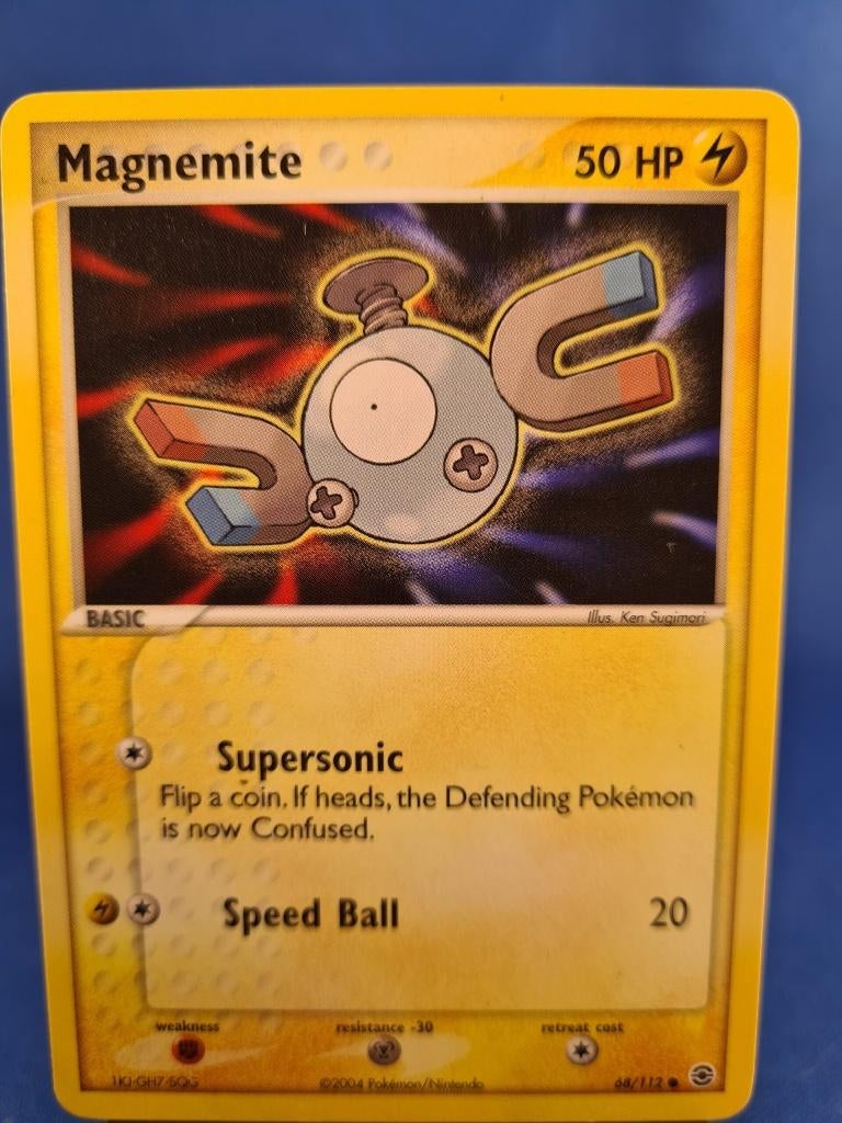 Magnemite 68/112 - FireRed &amp; LeafGreen, Envoi, Utilisé