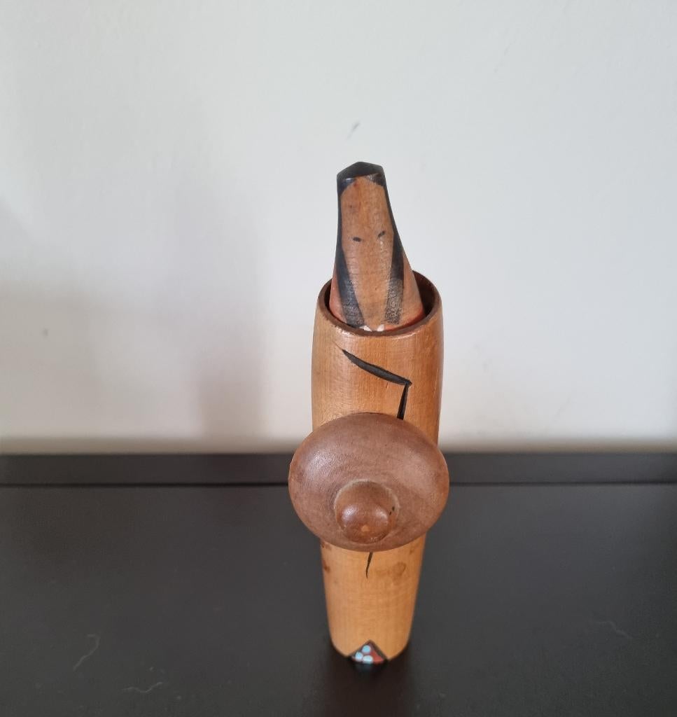 Aparte Oshinobi Dochu kokeshi van Kon Akira (Seiju), Verzenden