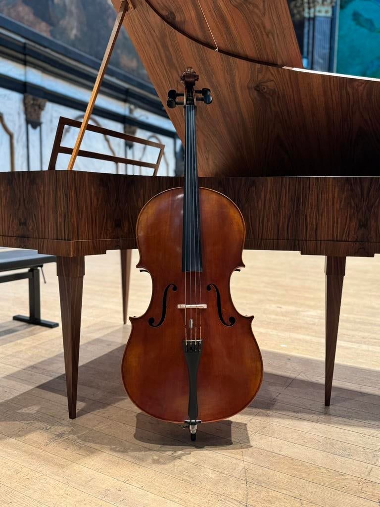 Prachtige 4/4 cello, Musique & Instruments, Instruments à cordes frottées | Violoncelles, Enlèvement, Comme neuf