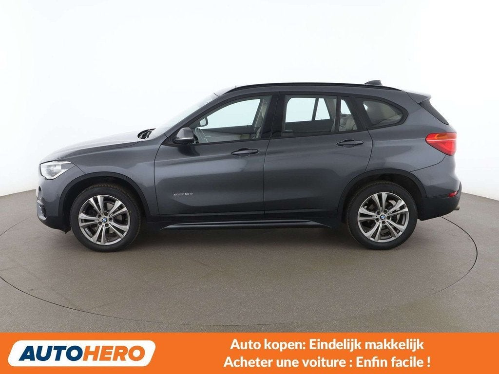 BMW X1 sDrive 18d Sport Line (année de construction 2017), Autos, Argent ou Gris, Achat, 5 portes, Automatique