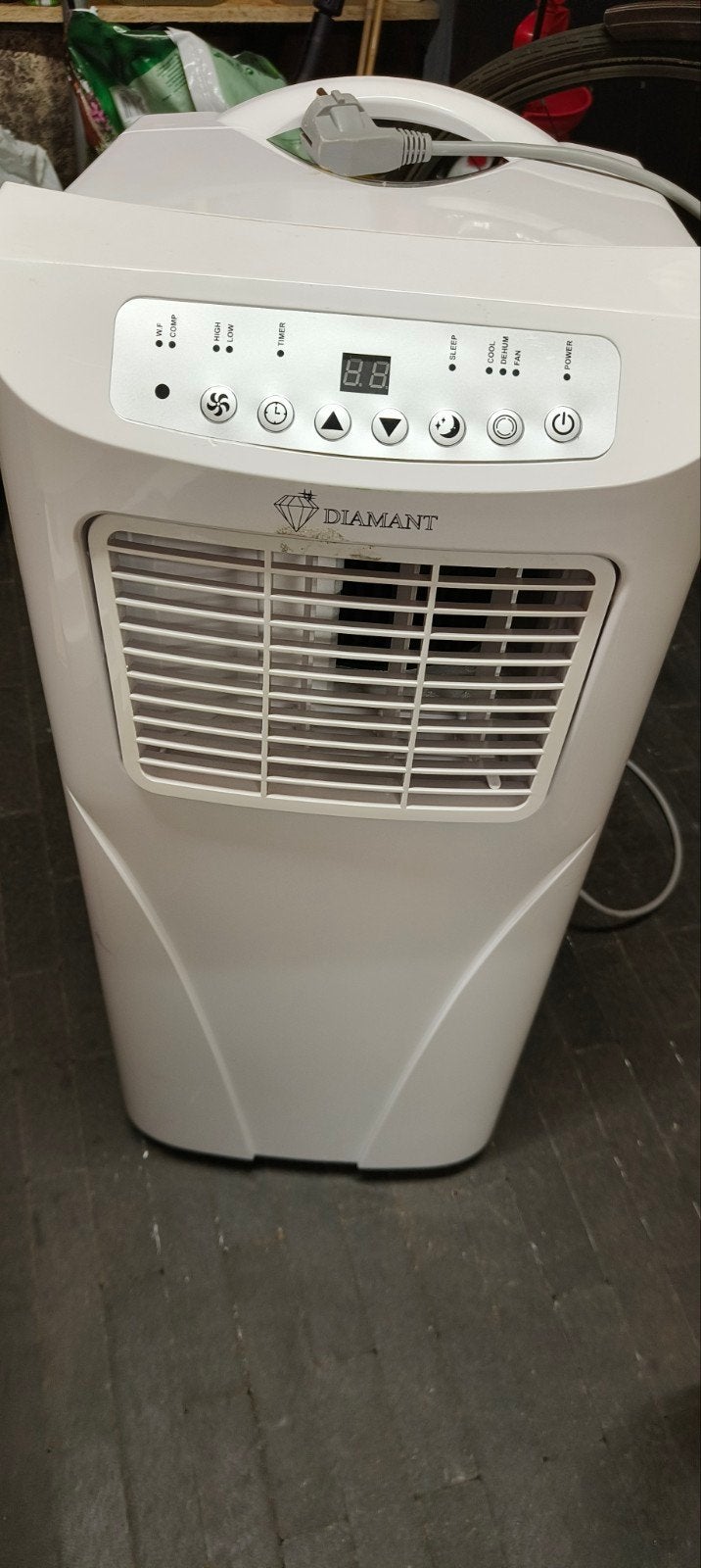 Diamant Mobile Airco(defect koelt niet meer), Ophalen