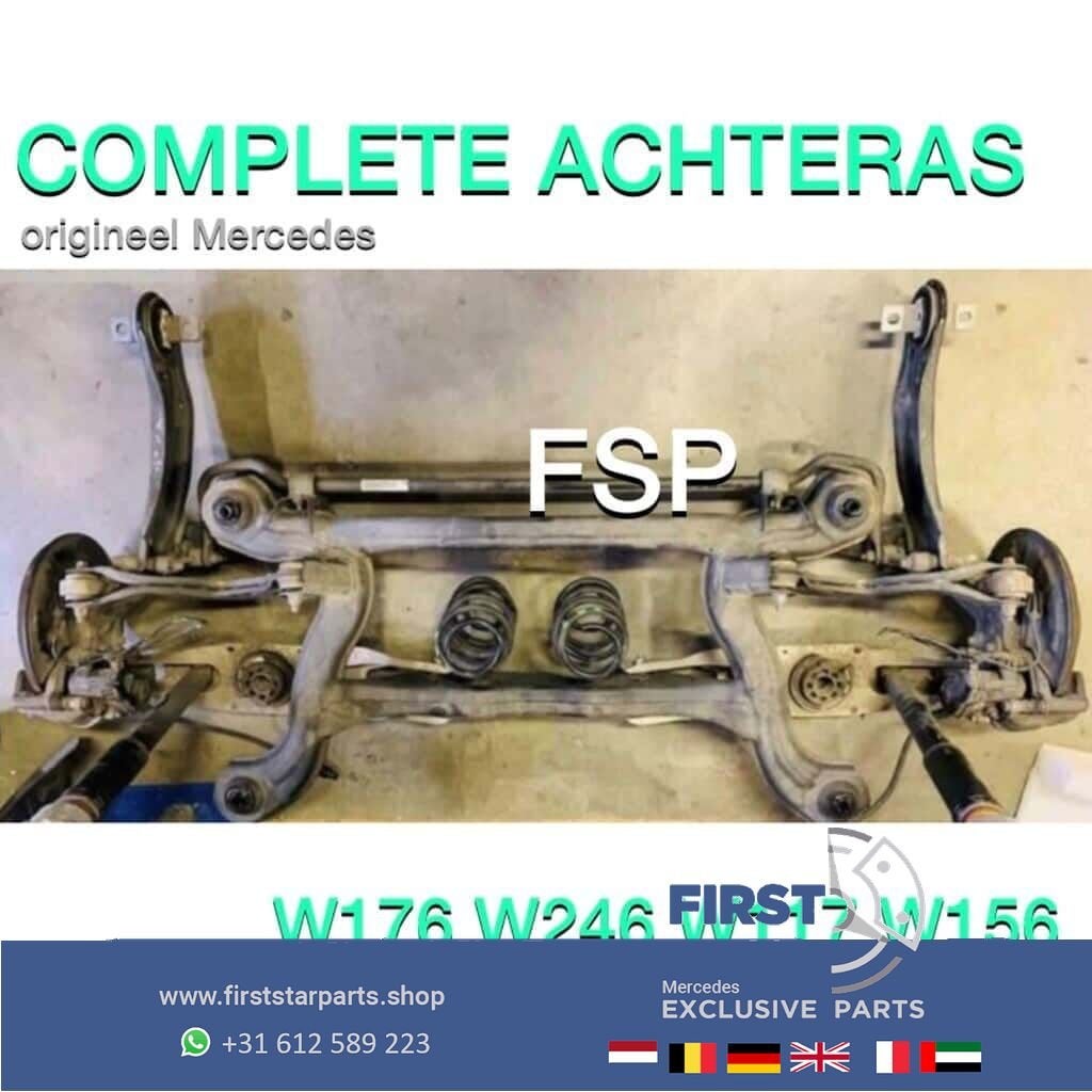 Complete achteras Subframe Mercedes W176 A W246 B W117 CLA W, Gebruikt, -, Ophalen of Verzenden, -