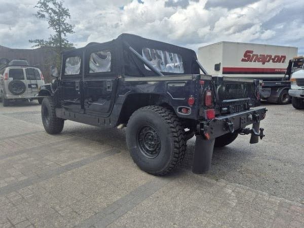 HUMMER H1 - BJ 1993, Auto's, Automaat, 4 zetels, Zwart, Leder