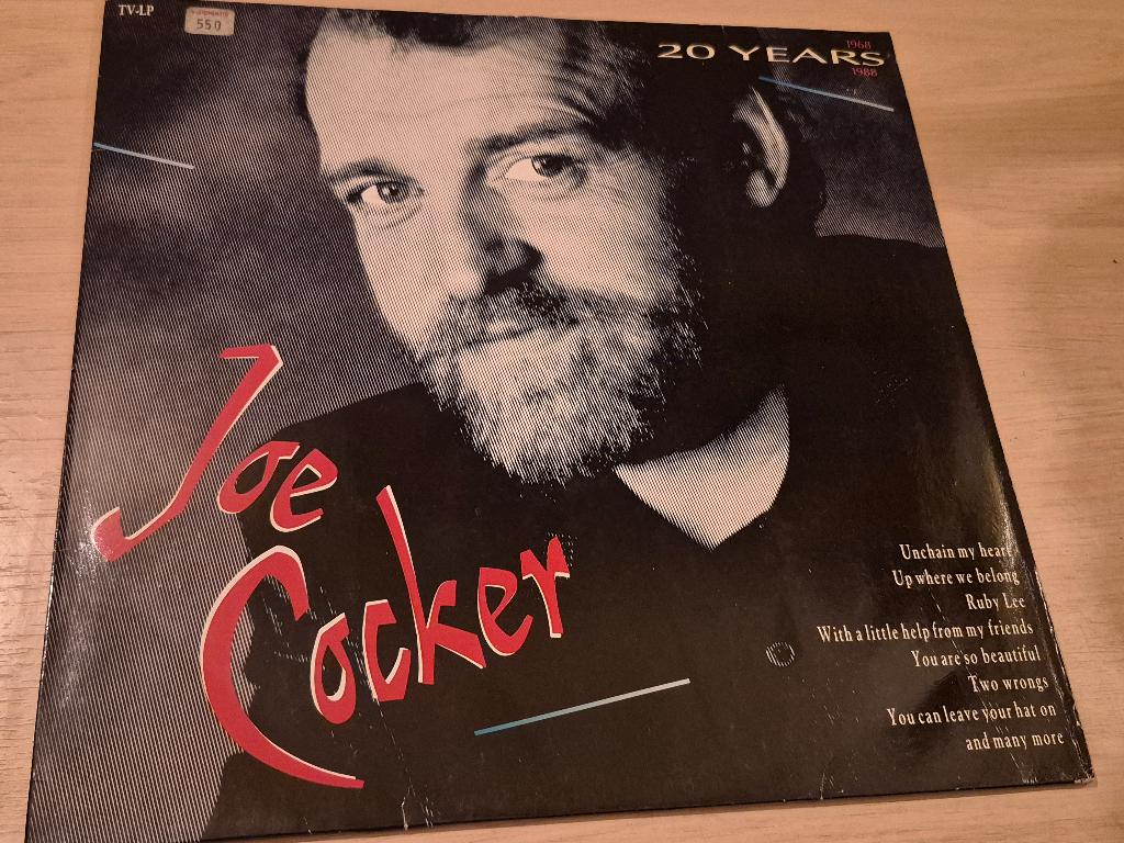 Disque vinyl joe cocker 20 years, Enlèvement ou Envoi, Comme neuf, Pop rock