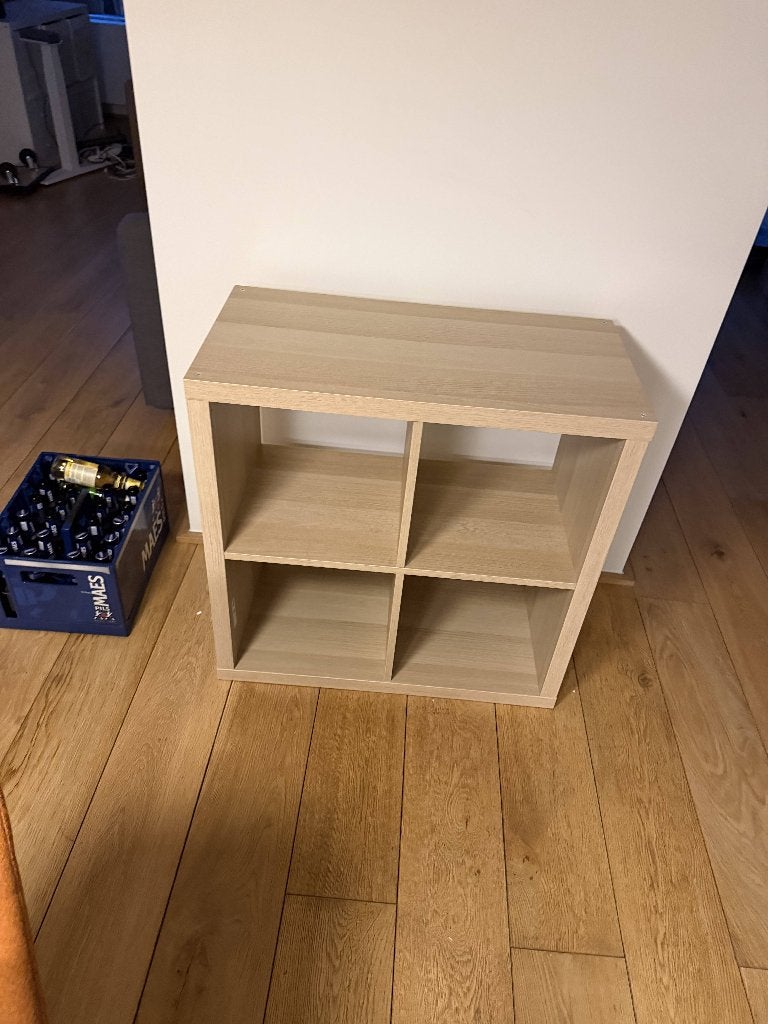 GRATUIT IKEA KALLAX 2x2 marron 77x77 cm, Enlèvement, Comme neuf