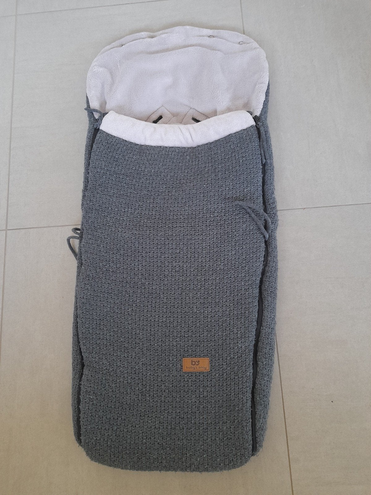 Winter voetenzak voor buggy/ Baby's only, Kinderen en Baby's, Ophalen, Dubbele rits, Baby's Only, Zo goed als nieuw