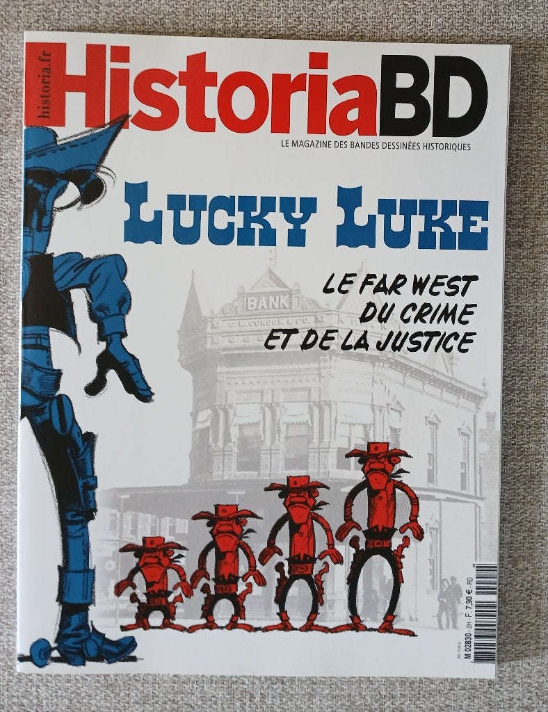 BD Revue Historia BD Lucky Luke EO Neuf Morris, Une BD, Enlèvement ou Envoi, Neuf