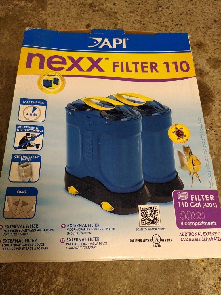 Filtre aquarium API NEXX, Animaux & Accessoires, Tuyaux inclus, Comme neuf, Enlèvement, Autres marques