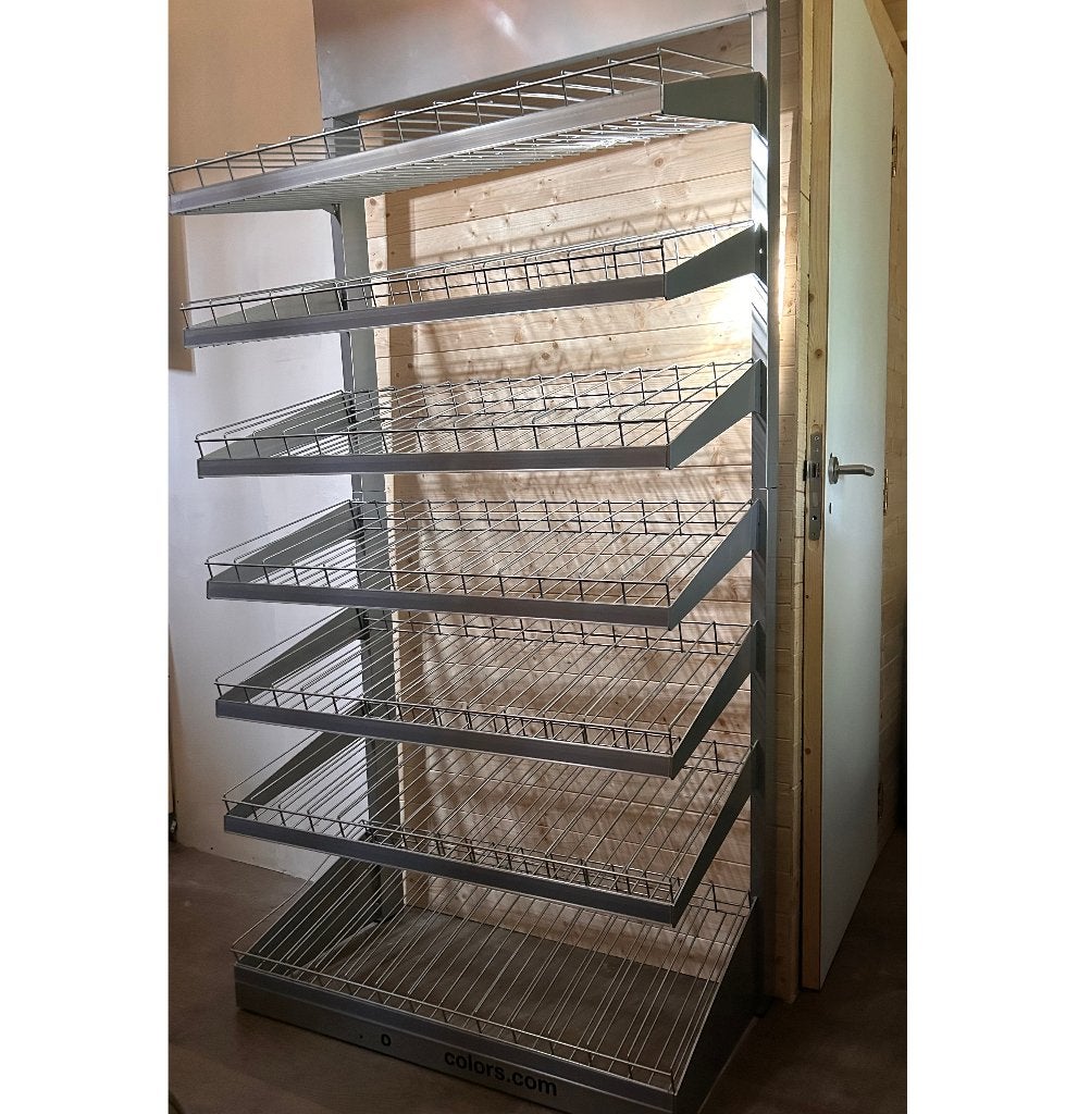 spuitbus rek spray cans display, Ophalen, Nieuw
