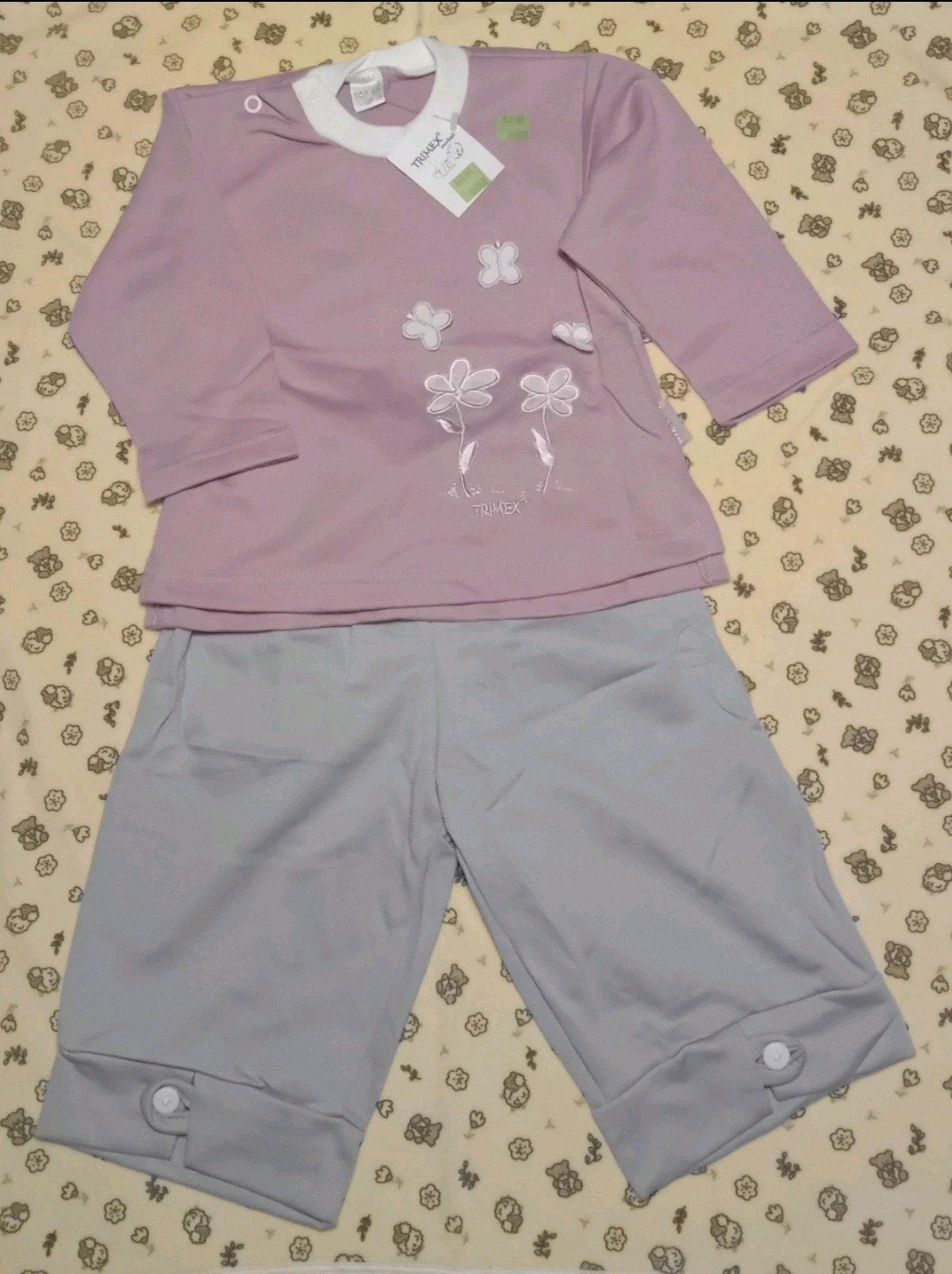 Schattige baby meisjes outfitset, Kinderen en Baby's, Ophalen of Verzenden, Broekje
