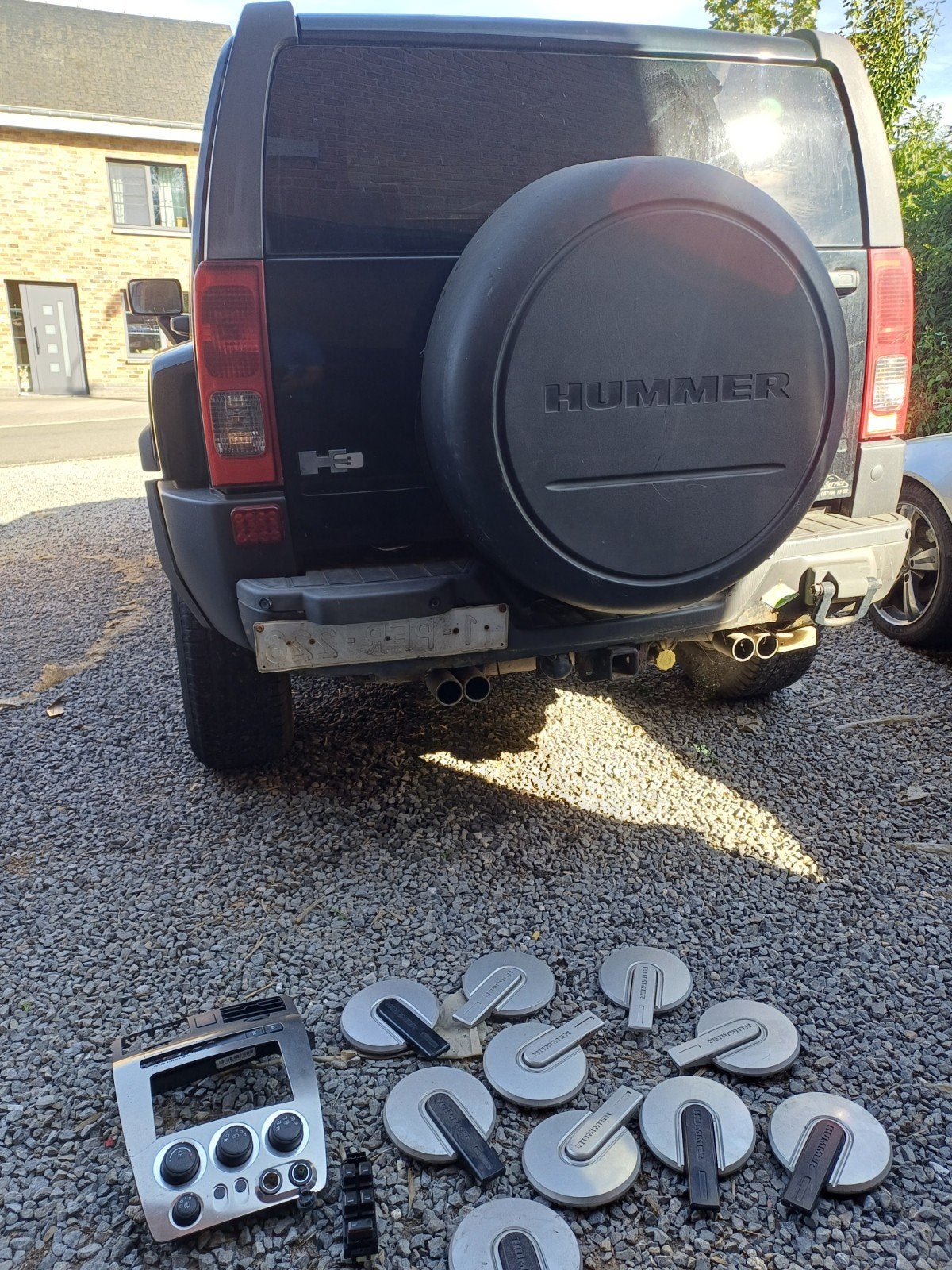 Hummer h3 3.5 boîte manuel, Auto's, Leder, LPG, Te koop, H3