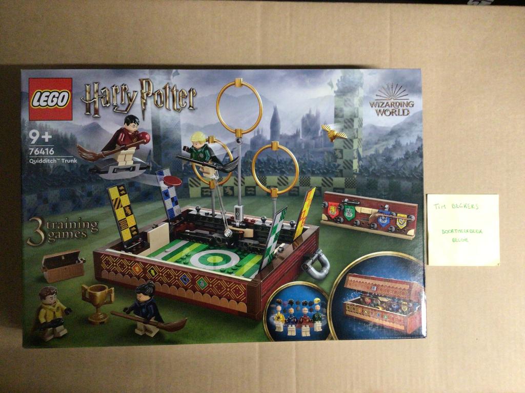 Lego Harry Potter - Zwerkbal hutkoffer (76416), Lego, Ophalen of Verzenden, Complete set, Ongeopend/sealed