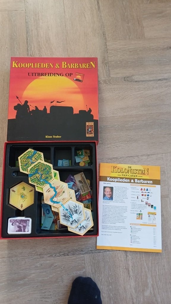 Bordspel Catan Kooplieden en Barbaren 999n games, Een of twee spelers, Ophalen of Verzenden, Nieuw, 999 games