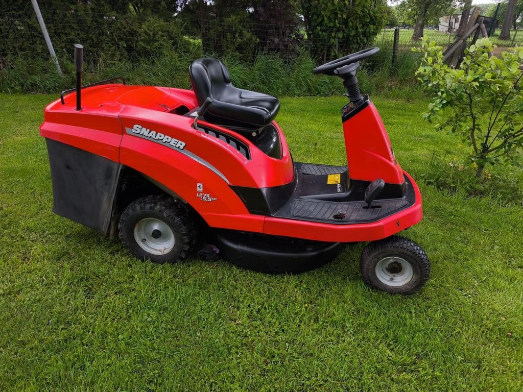 Zitmaaier SNAPPER LT75 15.5CV hydrostatisch, Tuin en Terras, Zitmaaiers, Gebruikt, Minder dan 90 cm, Elektrische starter, Mulchfunctie