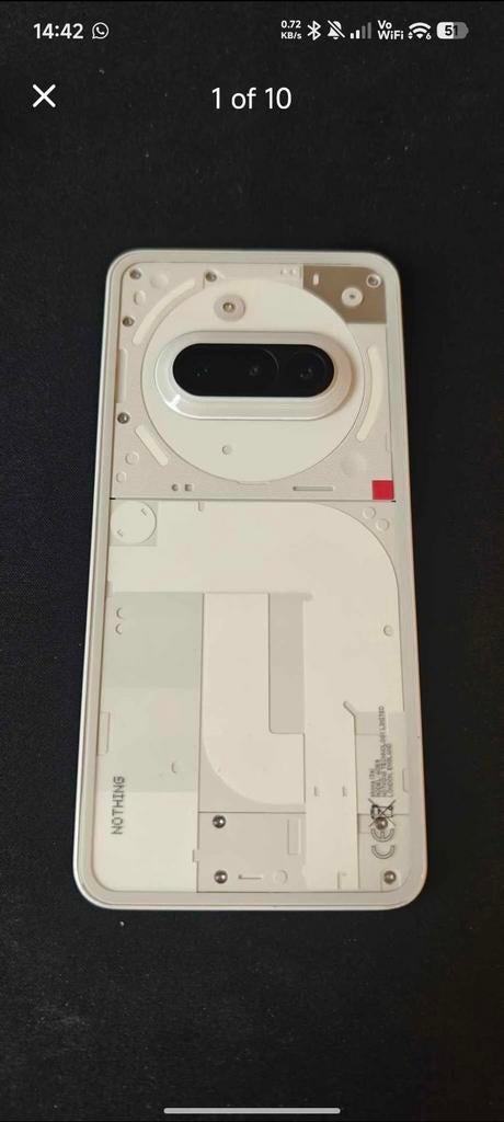 Nothing Phone (3a) Blanc - 128 Go - Batterie 100%, Télécoms, Enlèvement ou Envoi