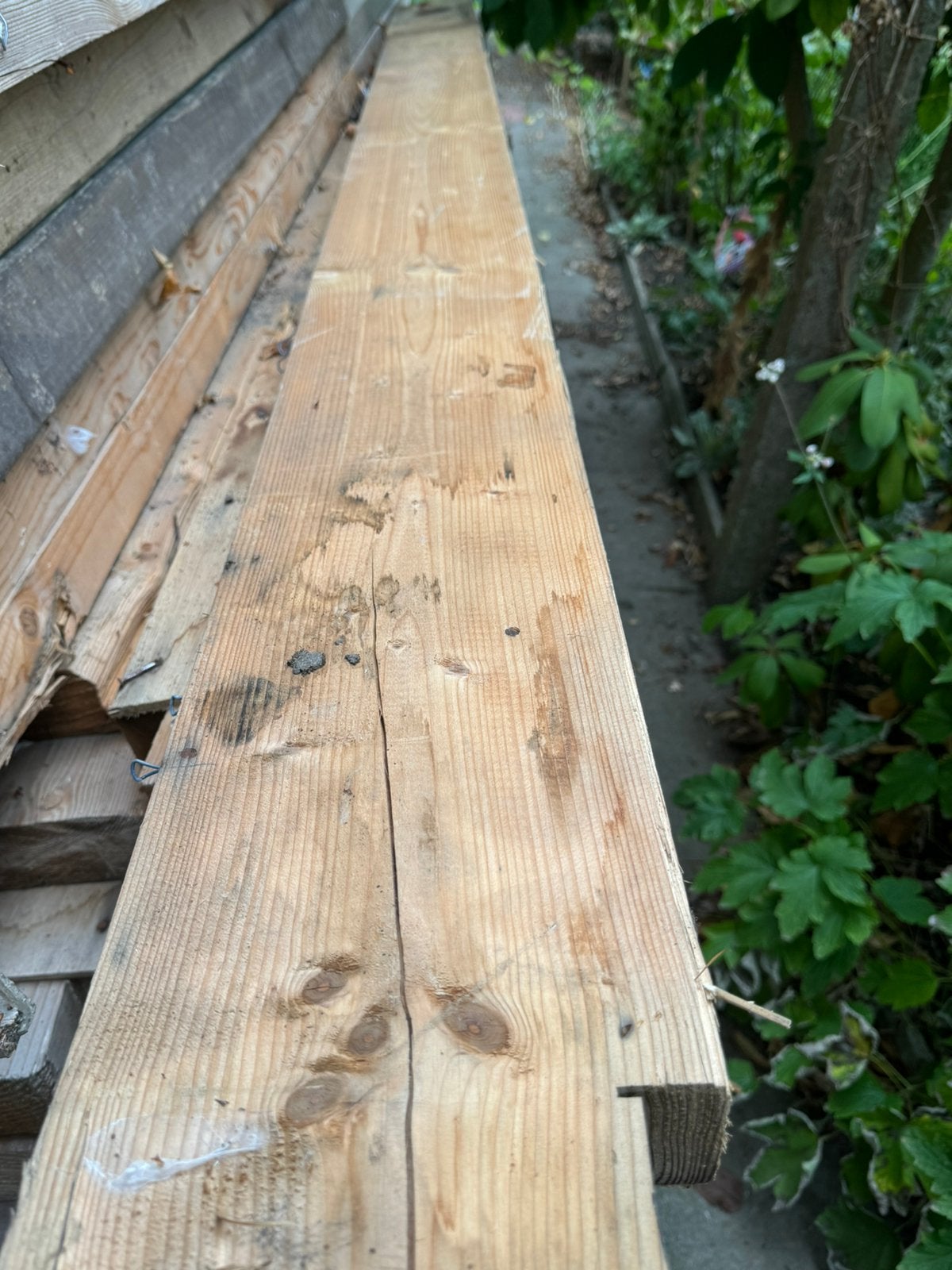 Badens, Doe-het-zelf en Bouw, Ophalen, Gebruikt, 250 tot 300 cm, 50 mm of meer