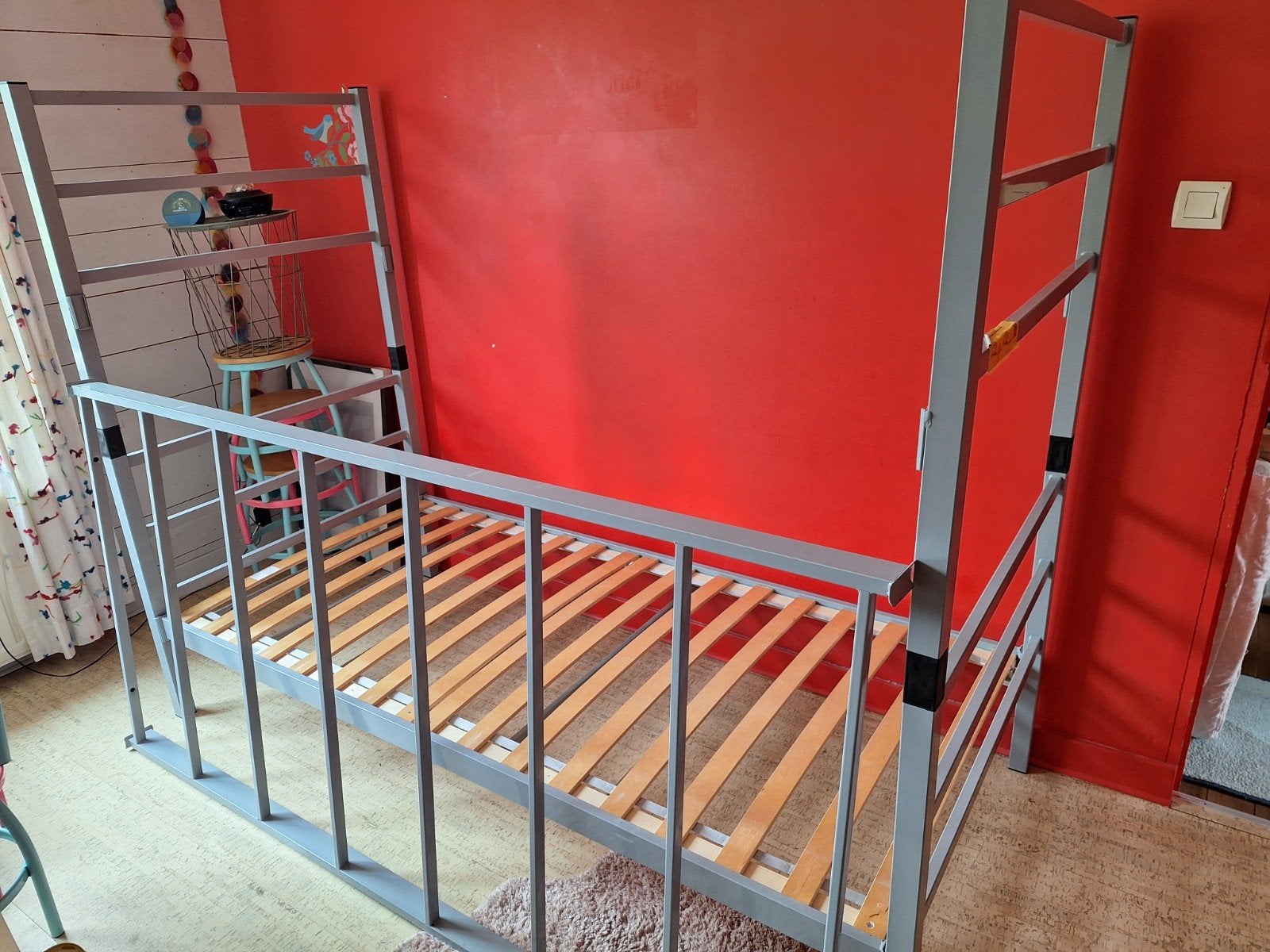 stapelbed 90x190 158cm hoog, Enlèvement, Comme neuf, Lits superposés