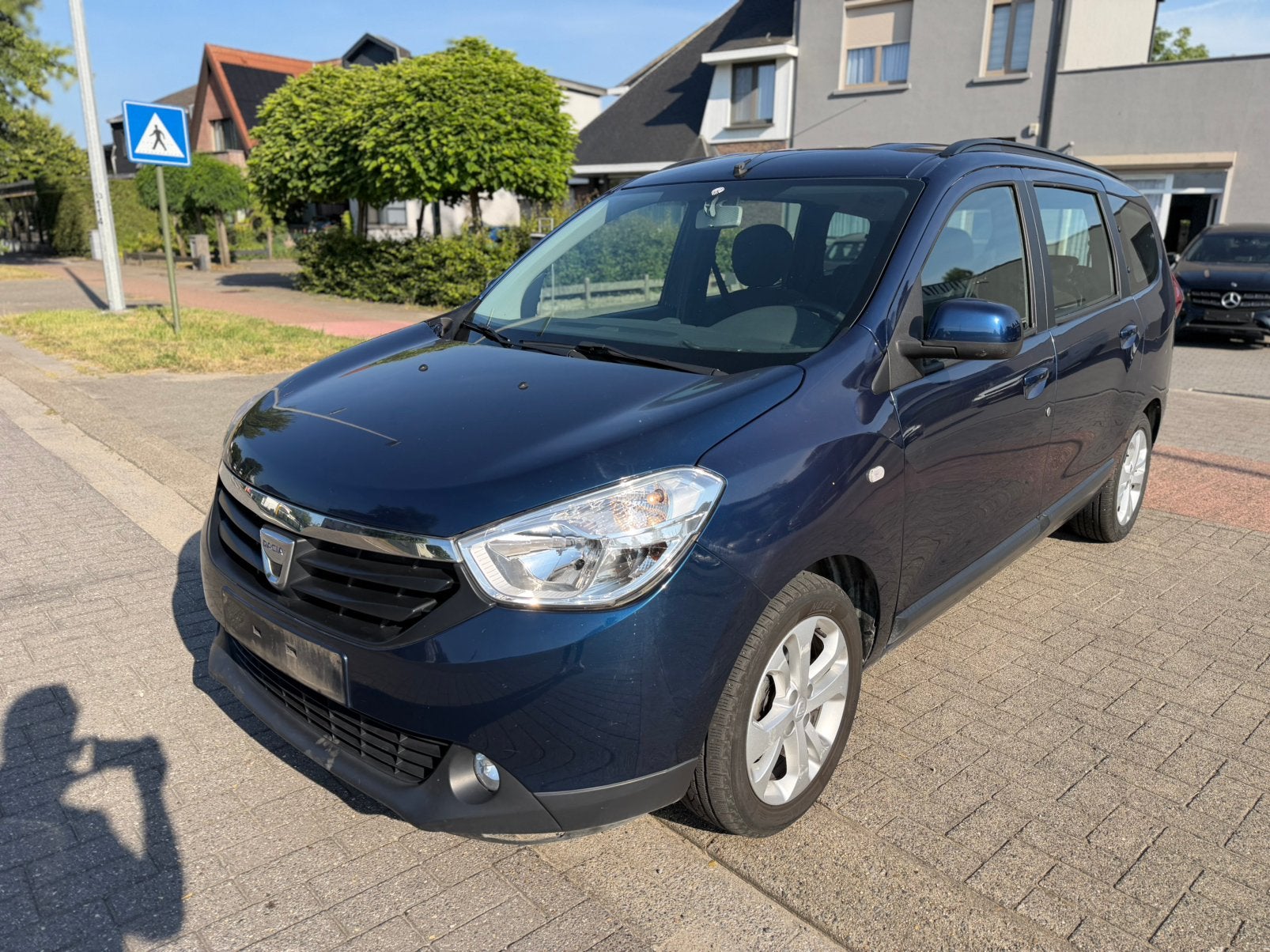 Dacia Lodgy 1.2 benzine 2016 7 Plaatsen, Autos, Dacia, Achat, Euro 6, 7 places, Boîte manuelle
