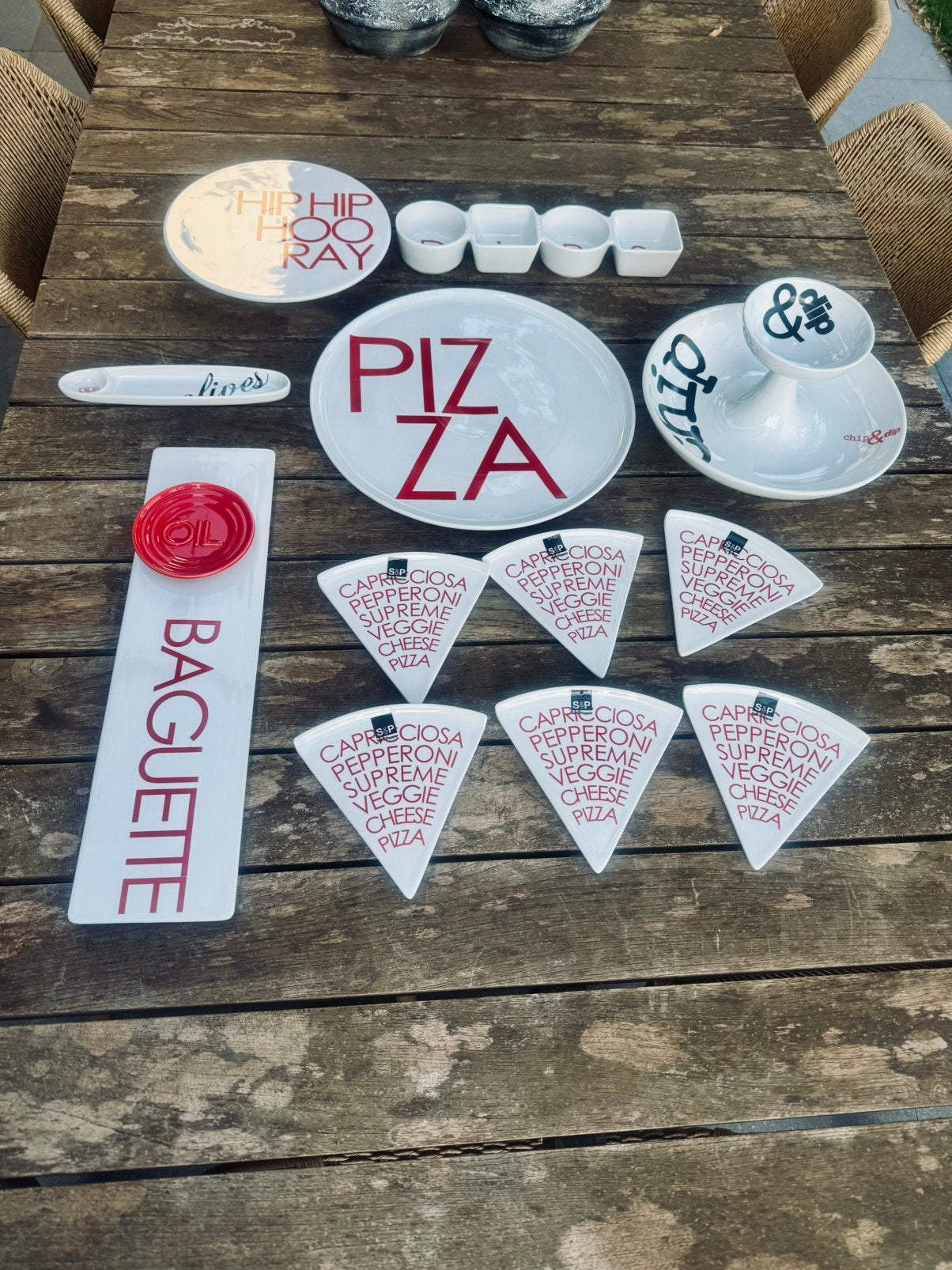 Salt&Pepper (S&P) serveerservies pakket, Ophalen, Nieuw