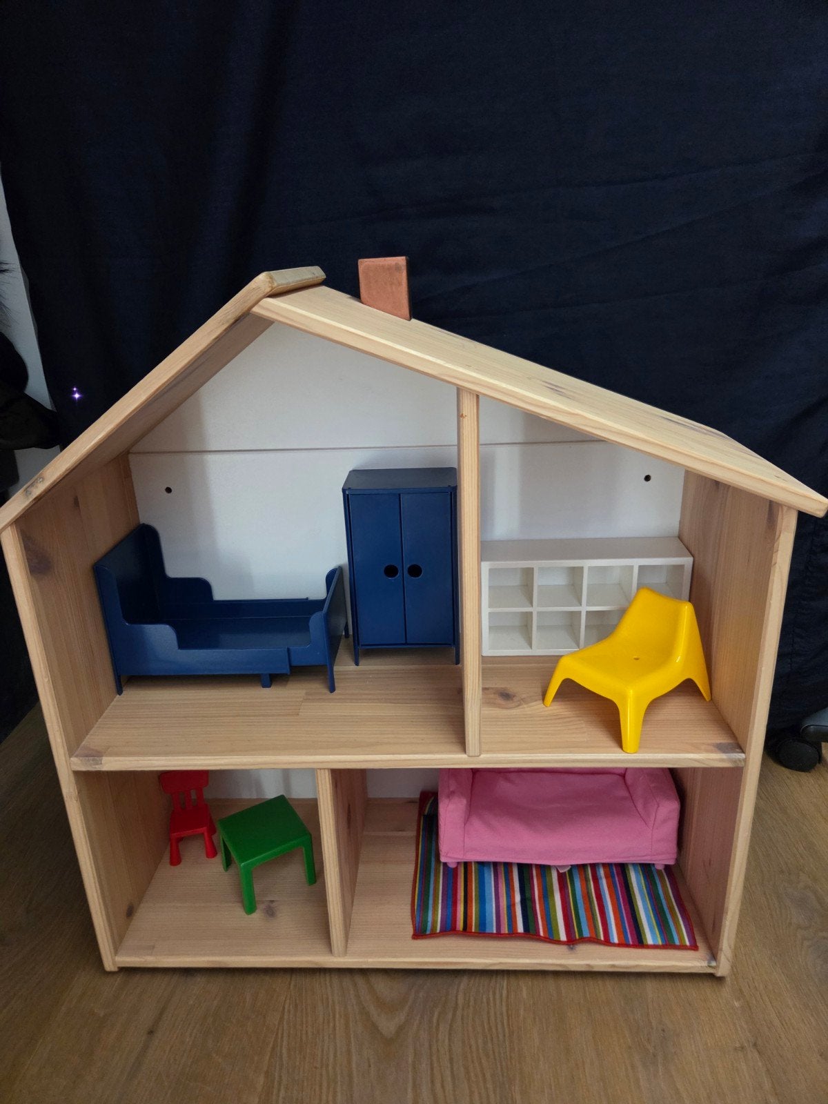 poppenhuis ikea, Ophalen, Zo goed als nieuw, Poppenhuis