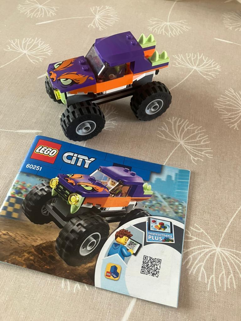Lego city 60251 monster truck, Ophalen, Zo goed als nieuw, Lego, City