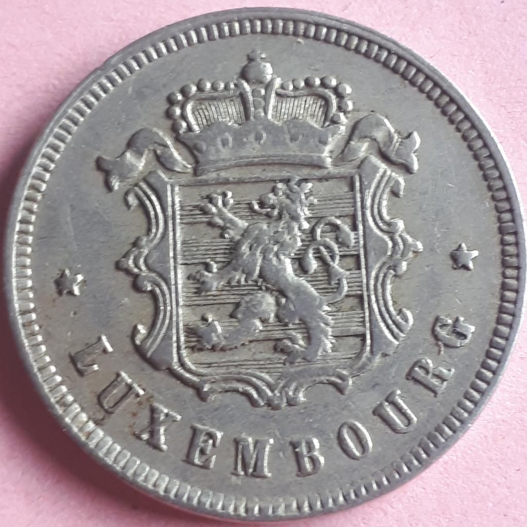 LUXEMBURG : 25 CENTIMES 1927 KM 37, Ophalen of Verzenden, Overige landen, Losse munt