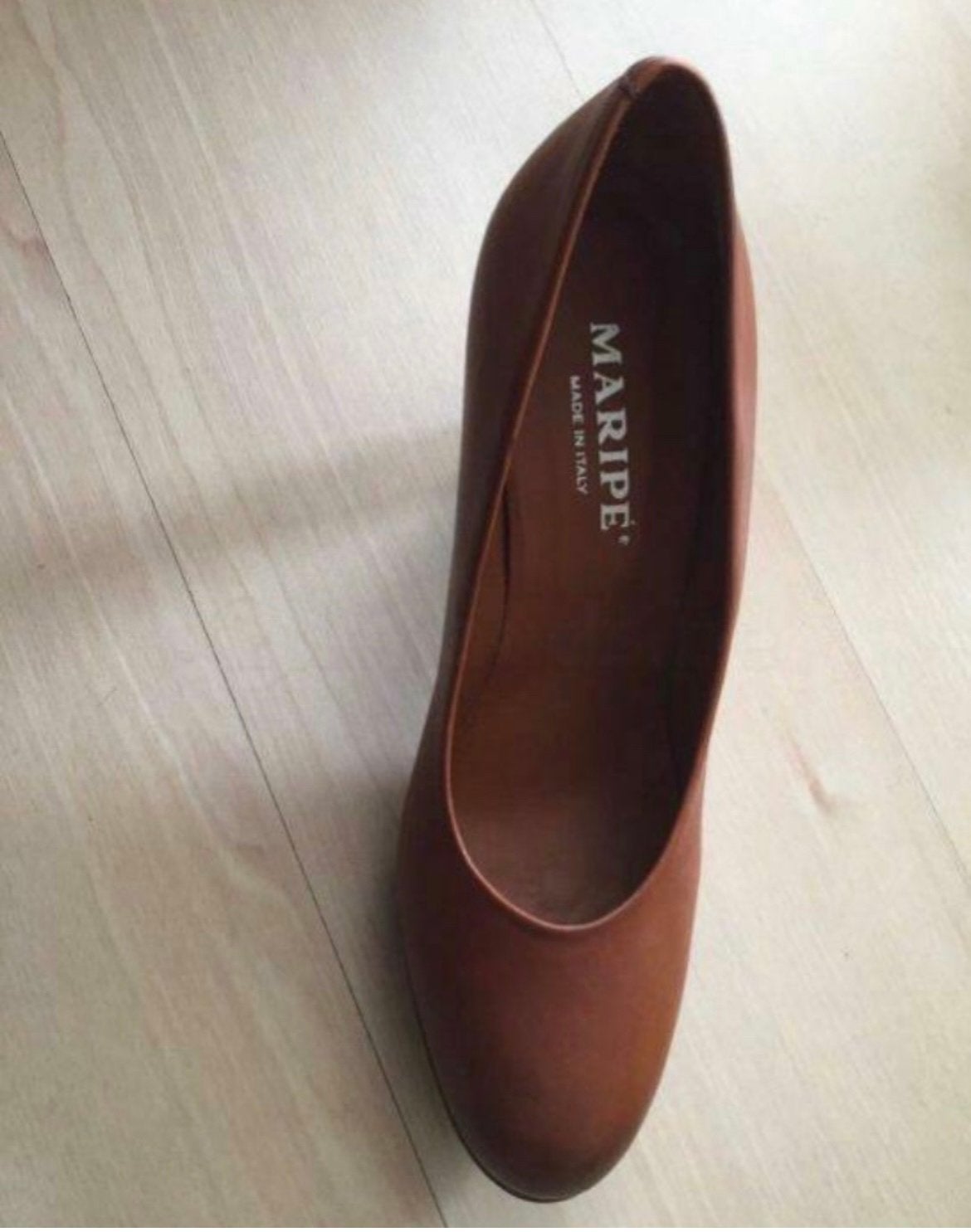 Cognac pump Maripé maat 39,5, Ophalen of Verzenden, Nieuw, Bruin, Pumps