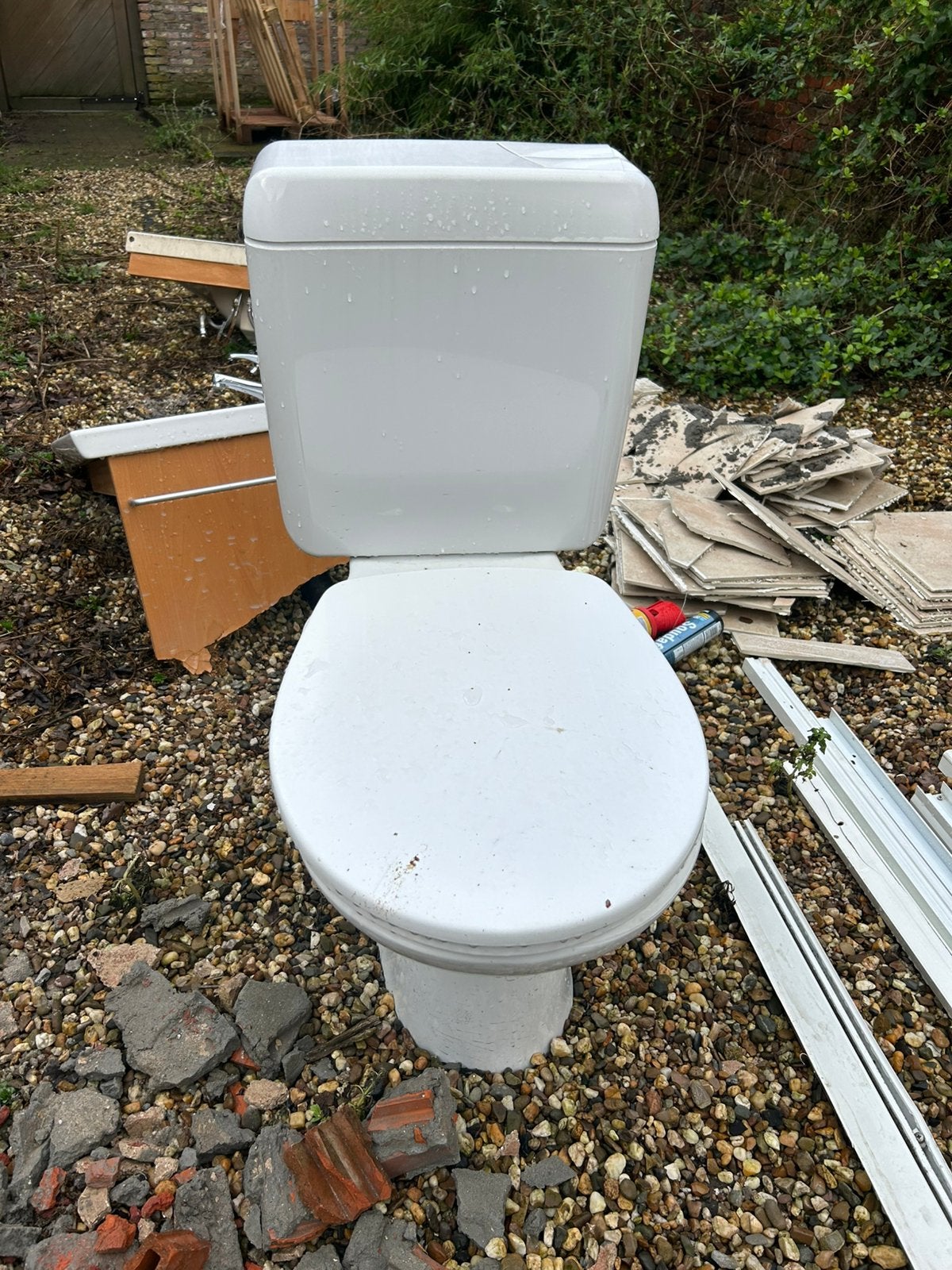 Toilet, Ophalen, Zo goed als nieuw, Toilet