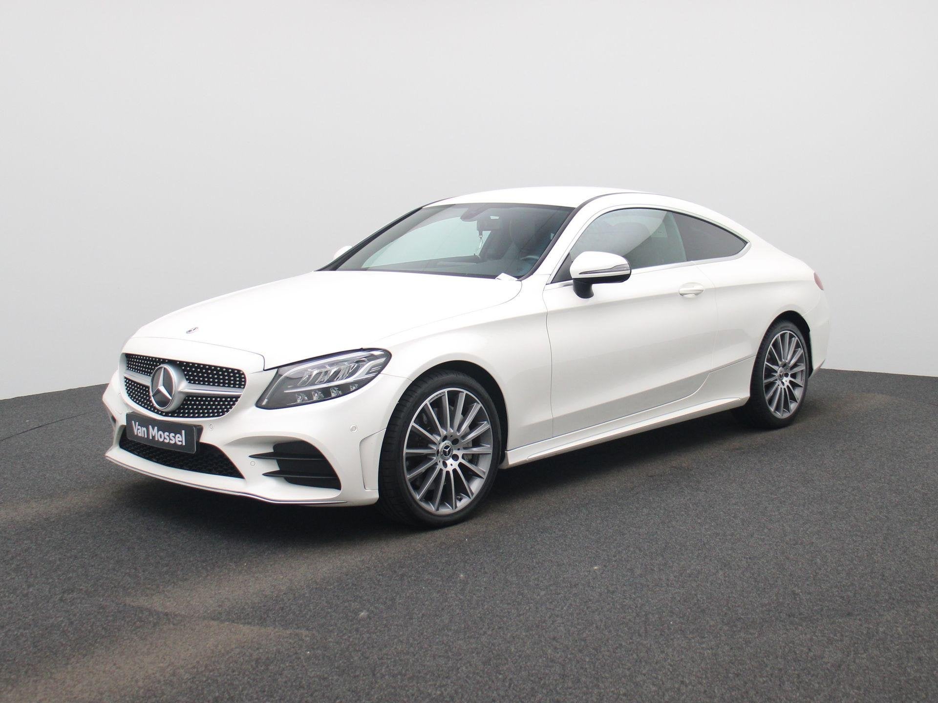 Mercedes-Benz C-Klasse Coupé C 400 4MATIC Auto Flippers | C, Auto's, Automaat, 4 zetels, Stof, Zwart