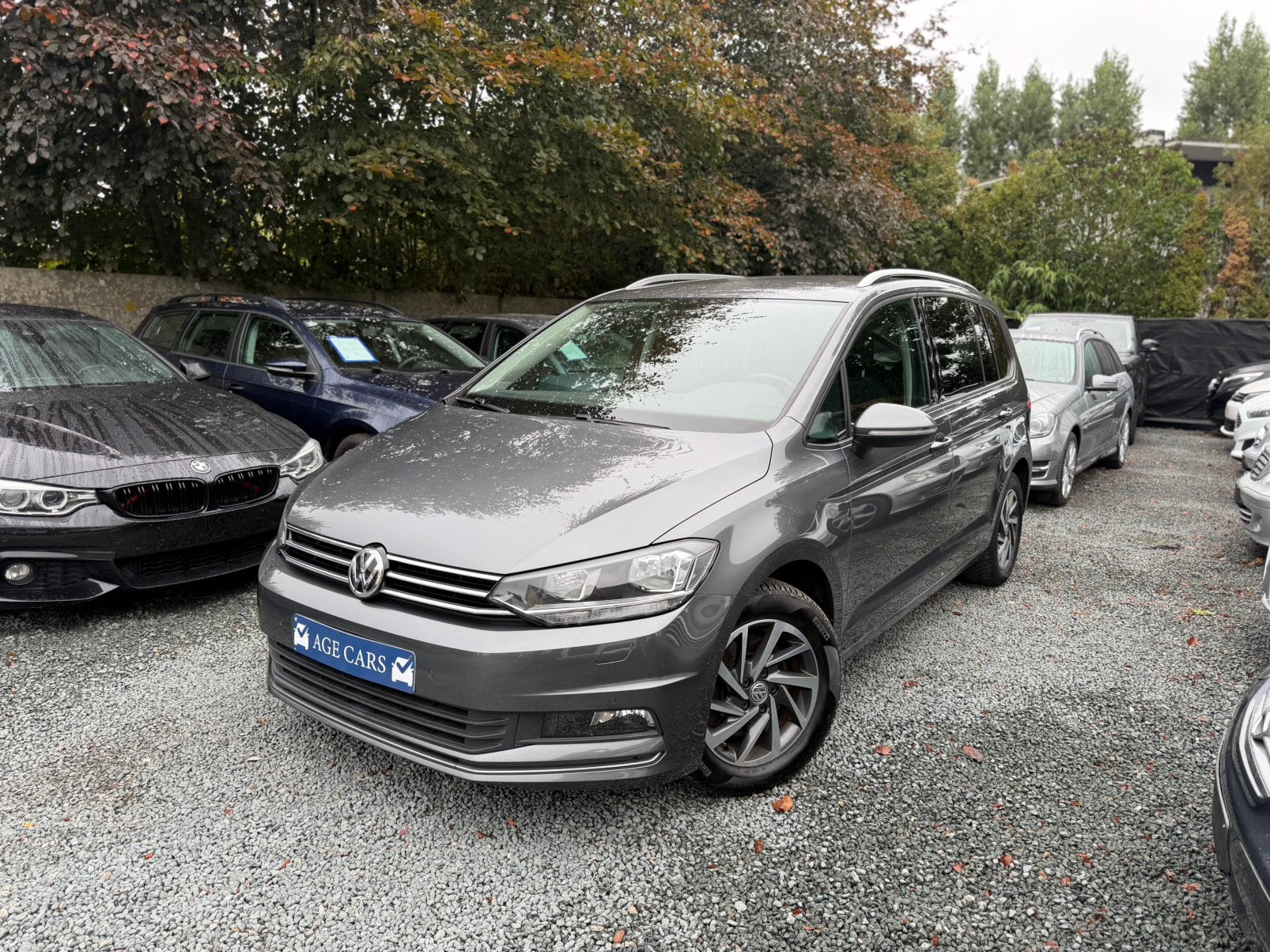 Volkswagen Touran 1.4 TSI 7 ZITPLAATSEN DSG AUTOMAAT, Auto's, Automaat, 4 cilinders, 7 zetels, Zilver of Grijs